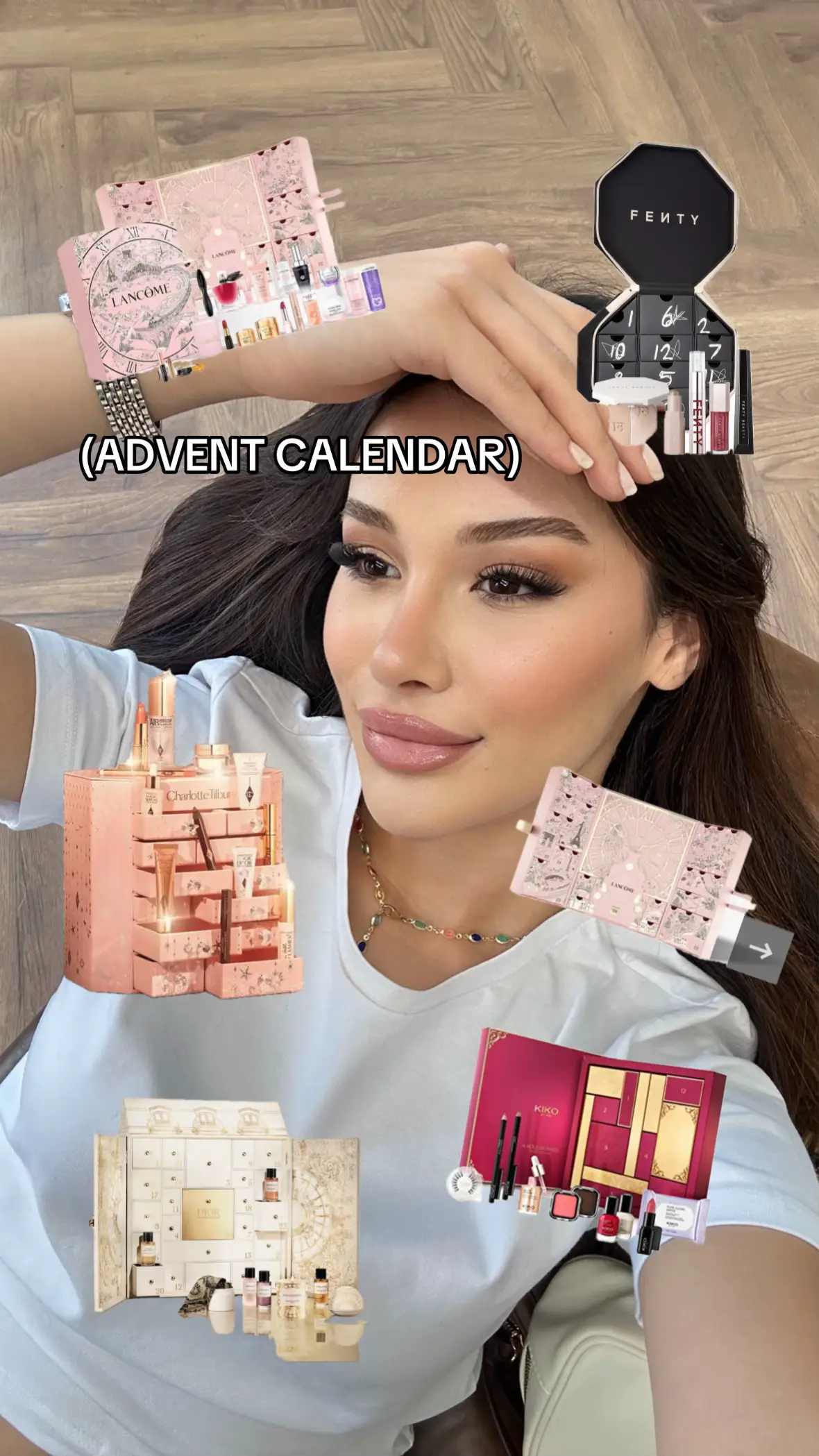 #adventcalendar #kiko #charlettetilbury #dior #sephora 