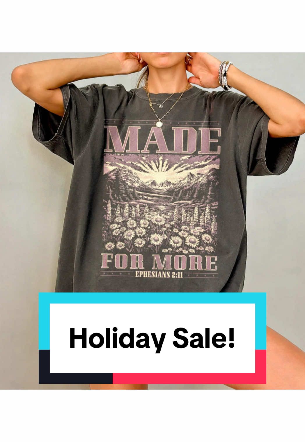 Made for more . My tween loves graphic tees and these comfort color tees are the perfect fit for her! I love the positive message. Such a cute style. #graphictees#tshirt#fashion#fyp#madeformore  