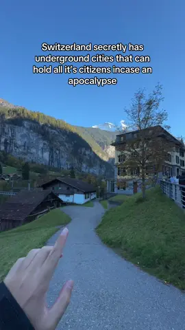 Anyone want to let me into the bunker? What are the Swiss preparing for? #switzerland #europe #travel 