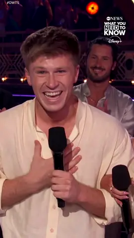 Robert Irwin shares emotional moment with mom Terri Irwin on 'Dancing with the Stars.' Stream What You Need to Know on Disney+.
