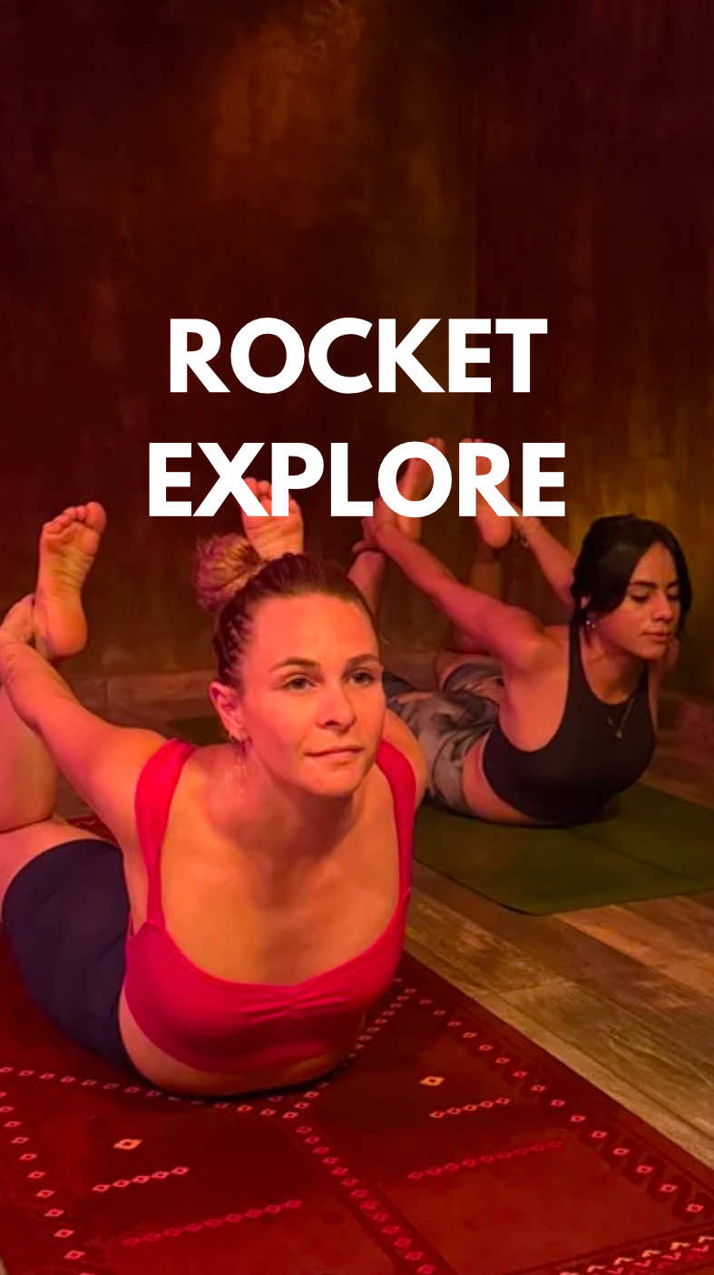 ROCKET 🚀🔥 Más que una práctica de yoga, es un impulso hacia la versión más fuerte y segura de ti. Es recordar en cada transición, en cada exploración & en cada salto; que el miedo también puede ser motor de transformación. - Desintoxícate - Suda - Ríete - Diviértete - Flexibiliza tu mente - Fortalece tu cuerpo TODO en una sola clase: Rocket explore 🚀🔥 Horarios AM & PM  -> Reserva tu spot por IG, whatsapp o nuestro web app ¿Quieres explorarlo aún más profundo?  ROCKET EXPLORE en heat n’ ice bath 🔥🧊.  ¡Te esperamos!