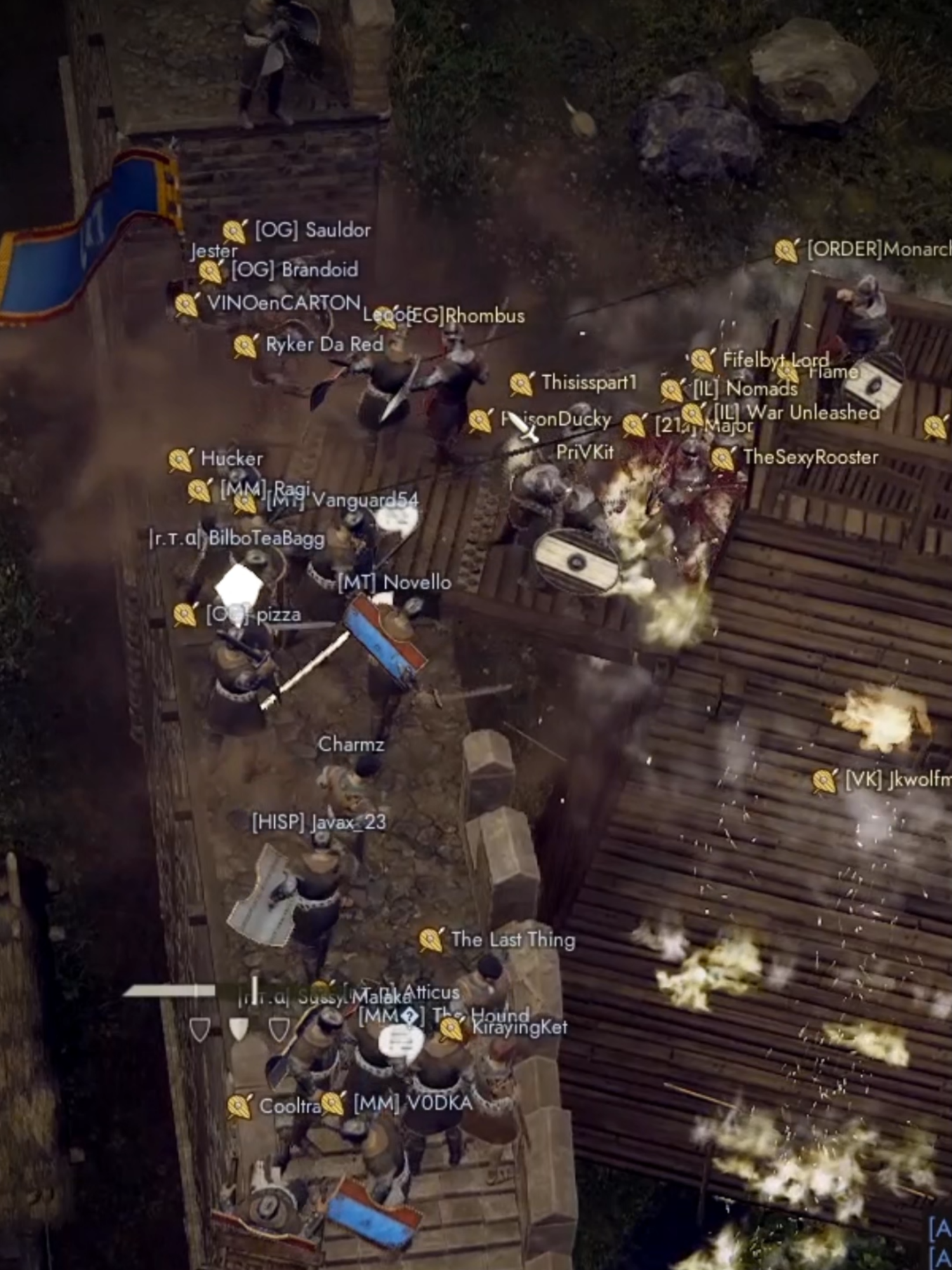 Ancient Siege Tower attack goes wrong! Video by pizza #gaming #mmo #medieval #anvilempires