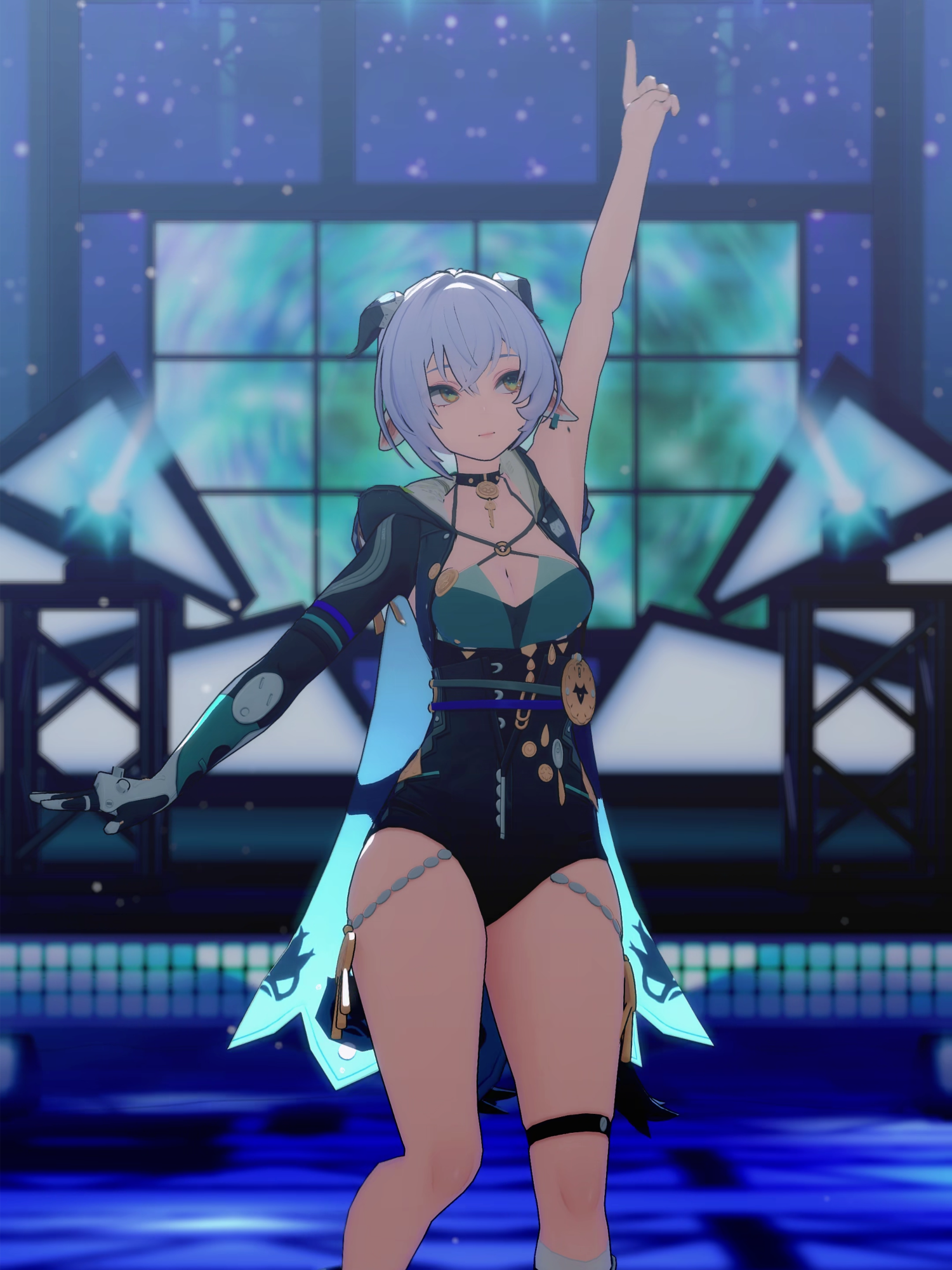 Dokidokikyun! De Daiboso【Lucia Elowen】【ZZZ MMD】#shorts #mmd #zzzero #LuciaElowen #いずれ菖蒲か杜若 💾 ￤MMD Source ￣￣￣￣￣￣￣￣￣￣￣￣￣￣￣￣￣￣￣￣￣￣￣￣￣￣￣ Model： miHoYo/M.M Stage： ムムム Choreography：神綺杏菜 Motion：皇桔梗 Effects : 針金P, 太ふちエフェクト, ikeno, P.I.P, 瀬尾, sovoro Music：【MV】どきどきキュン!で大暴走♡ / いずれ菖蒲か杜若