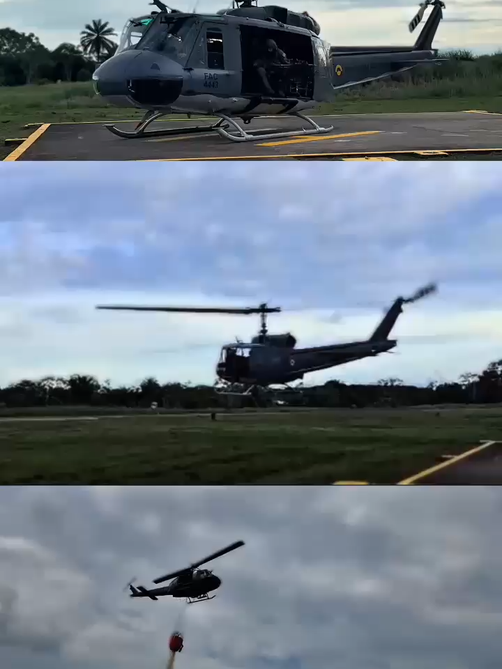 Por tierra y aire, siempre listos. El helicóptero Huey II y su tripulación no conocen límites cuando de salvar vidas se trata.   #MásQueUnUniforme  #ProtegemosLaVida #paratiiiiiiiiiiiiiiiiiiiiiiiiiiiiiii #pilotsoftiktok #pilotlife #soldado #militarylife #fly