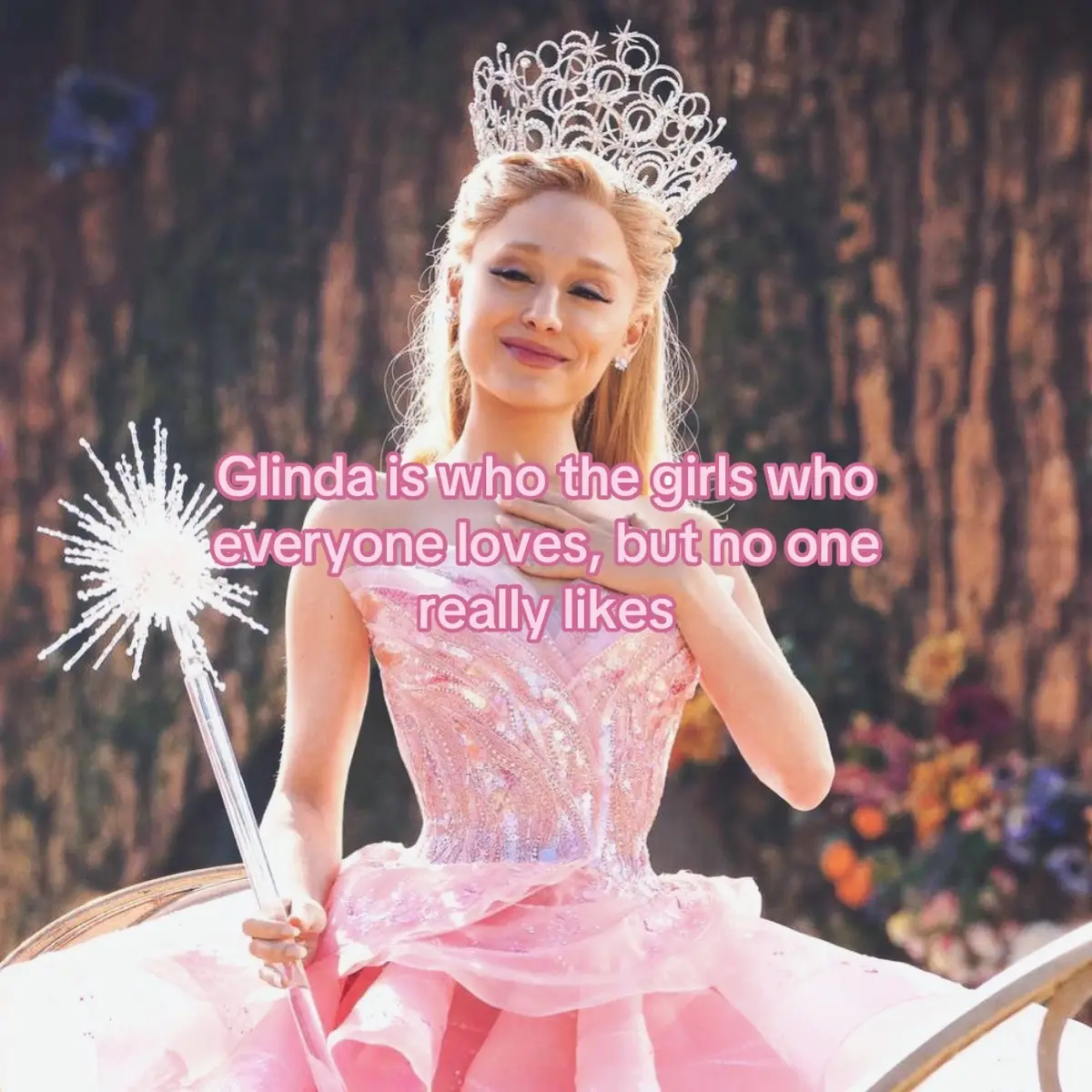 Guess I’m Glinda #wicked #glinda #reltable #trending #fyp 