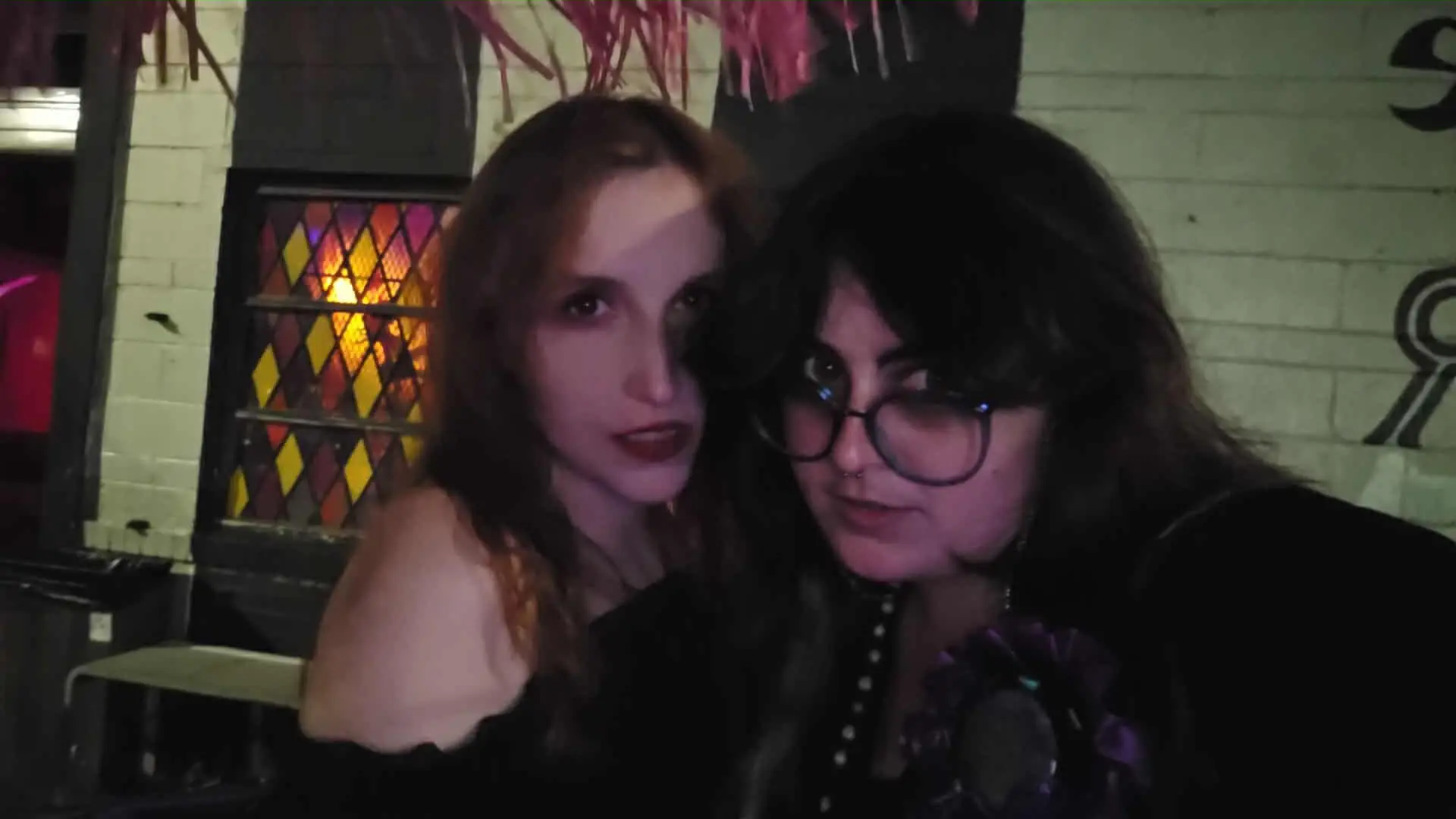 I am so blessed to have been able to travel for @•☆Saturn☆• 30th birthday. I miss her so much already. #30th #gothnight #birthday #goth #ashville 