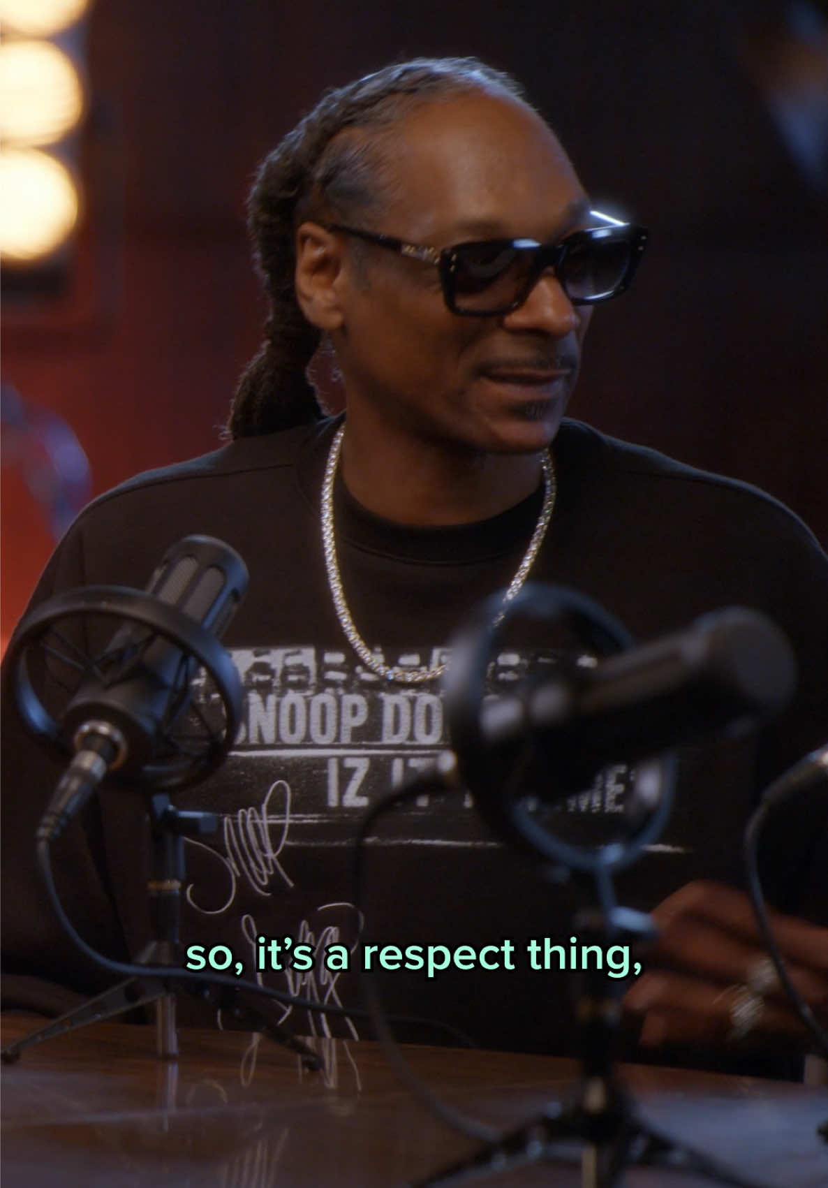 It's a respect thing. Catch the #Lakers October 21st on @NBC and #Peacock