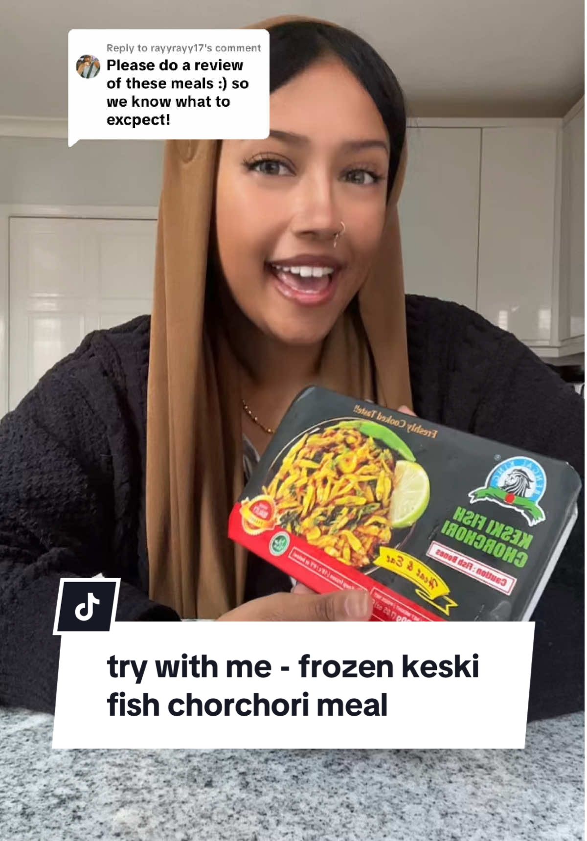 Replying to @rayyrayy17 got one more left to try  - #bengalifood #frozenmeal #fishcurry #foodreview #bengali 