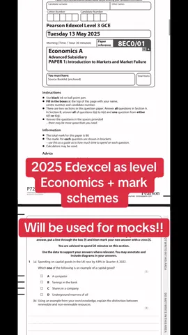 Dm me on insta: academiahmte for ANY 2025 papers #sixthform #year13 #alevelmaths #alevelchemistry #aleveleconomics 