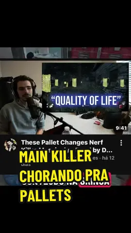 A situação das pallets no dead by daylight está irritando main killers