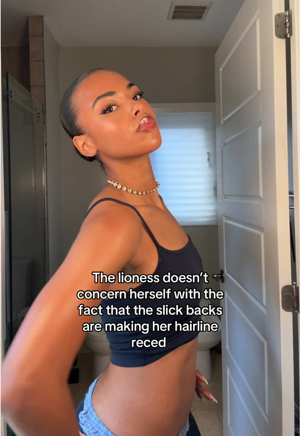 Because what’s the alternative???? No slick backs??? No thanks. #slickback  #curlyhair #curls 