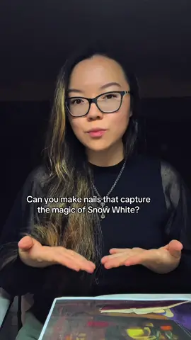 I am finally getting the hang of these!!! My most magical set YET FR!! 🥹🥹🥹 #pressonnails #snowwhite #evilqueen #nailart #halloween 