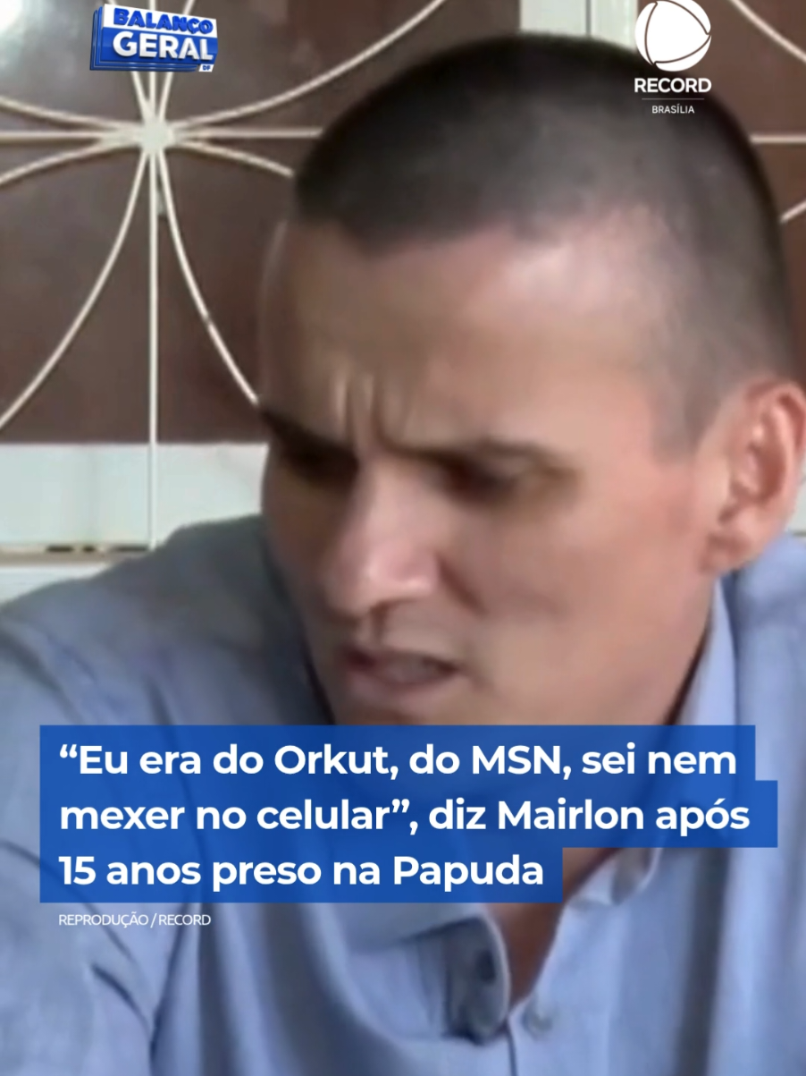 Francisco Mairlon Barros Aguiar disse ainda não acreditar na liberdade após passar 15 anos preso pelo crime da 113 Sul. “Tá sendo tudo novo pra mim. Eu era do Orkut, do MSN. Sei nem mexer no celular”, contou durante coletiva nesta quinta-feira (15). #Jornalismo #Justiça #record 