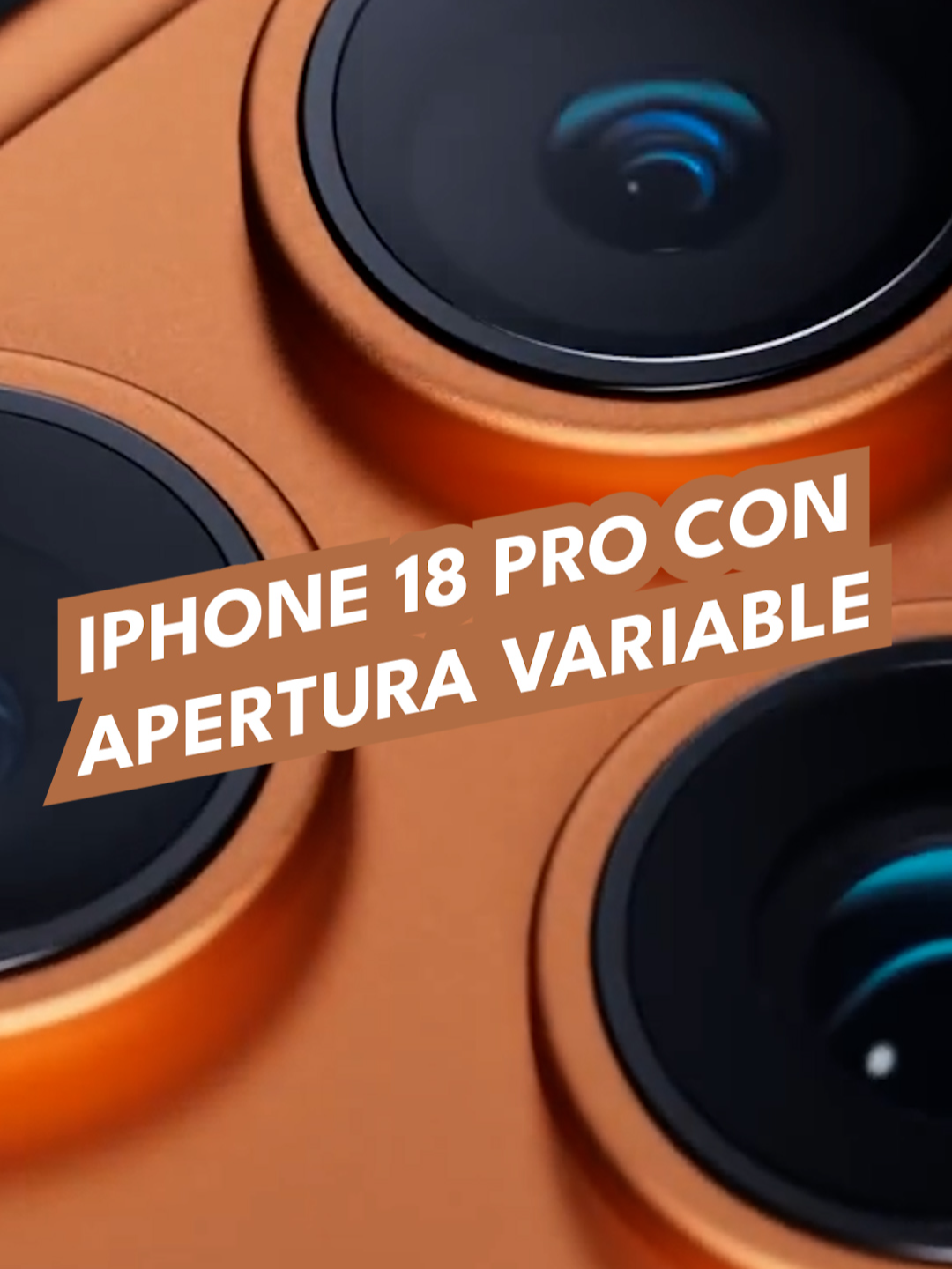iPhone 18 Pro con apertura variable #celulares #smartphones #smartwatch #android #tecnologia #review #unboxings #isamarcial #noticias #elrecuento #iphone18 #aperturavariable