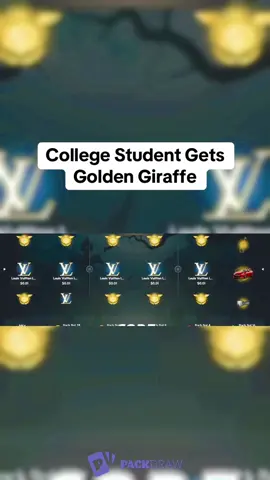 College Student Gets Golden Giraffe