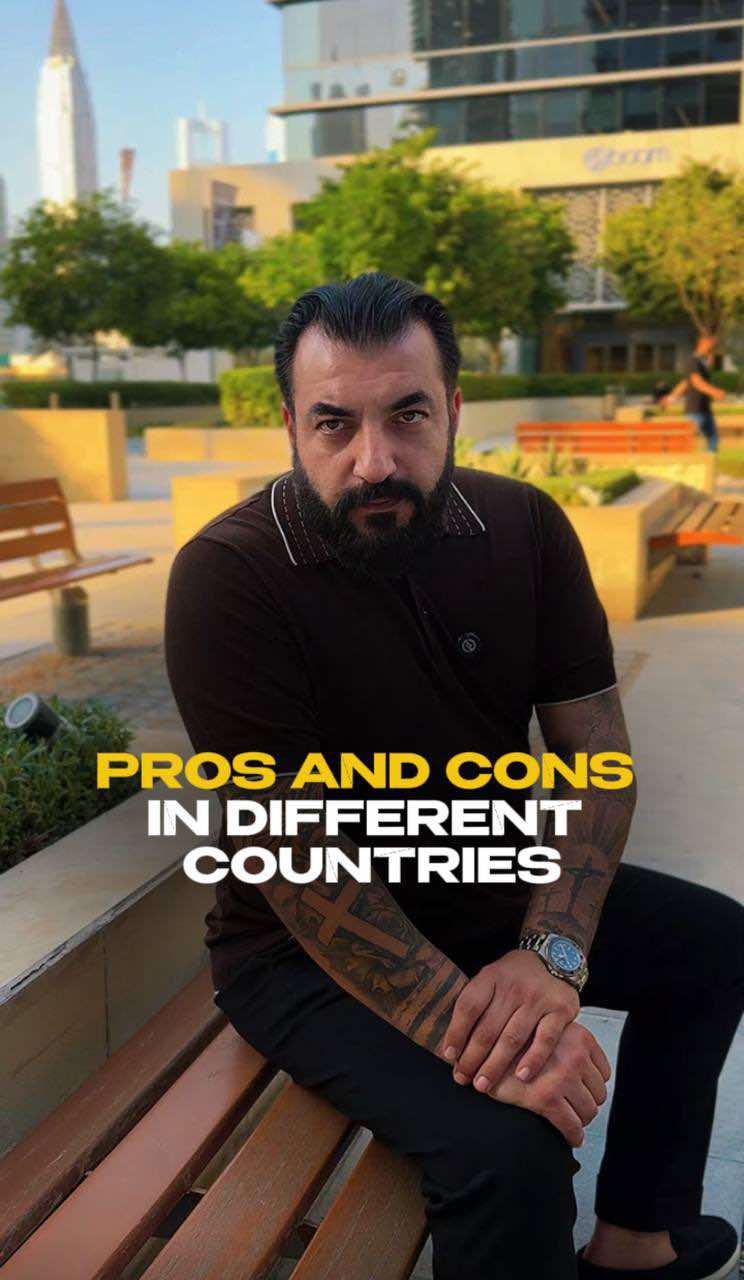 Pros and cons in different countries🌍 Stay with me - I’m about to share some fascinating insights about life and investment opportunities in Dubai 🙌