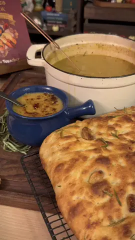 Lets make The Adventurers Comfort, a roasted garlic and potato soup featured in my cookbook The CopperSpoon Chronicles! To pre-order check the l!nk in my b!0! As always, we hope you enjoy!🍻🥄 Preorder The CopperSpoon Chronicles on Amazon, Barnes & Noble or wherever you buy books! We post long form videos on u-toob and patreon!  We have CopperSpoon merch again! All the things can be found on our page in the b!o! #food #soup #garlic #fyp #goodsoup        