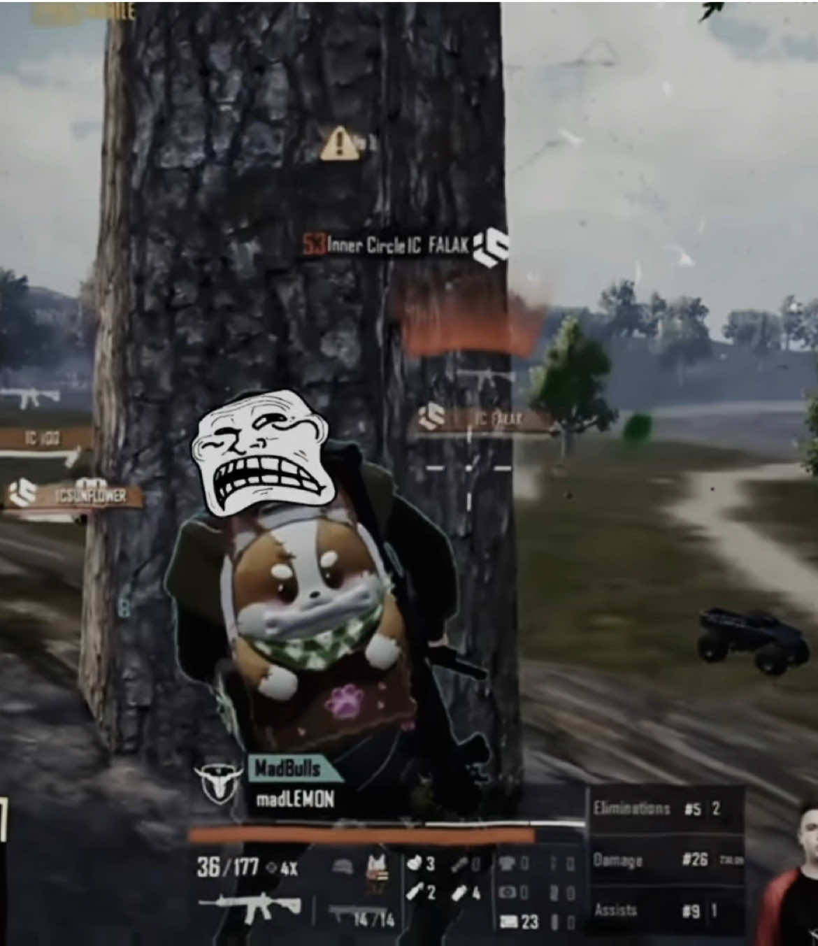 Peek & Knock ☠️🔥 #pubgmobile #pubgmobileesports #pmslcsa #CreatorForPMSLCSA #csacontent 