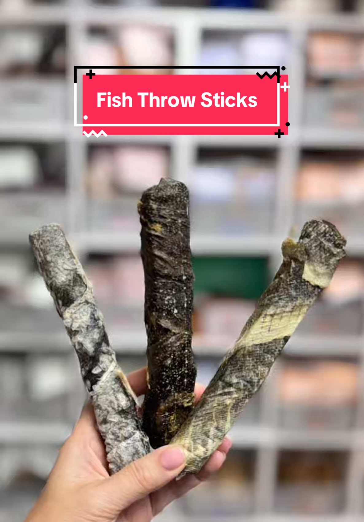 🐟 NEW PRODUCT ALERT 🐟 Meet our brand-new Fish Throw Sticks — the ultimate chew for dogs who mean business! Each stick is incredibly dense, made from 100% fish skin and dried fish meat — nothing added, no fillers, no nasties. Air-dried to perfection, they’re tough enough for strong chewers, but still gentle on tummies. Available in Wolf Fish, Cod, and Salmon, these chunky chews are:  🐶 High in protein & naturally low in fat 🐶 Rich in Omega-3 & 6 for healthy skin, shiny coats, and happy joints 🐶 Great for dental health — their texture helps clean teeth as they chew 🐶 100% natural, hypoallergenic, and sustainably sourced They’ve already become a firm favourite with my very own couch potato Dolly — and if she approves, you know they’re good! Perfect for dogs aged 16 weeks+ (though toy breeds might find them a bit hefty). Laura x