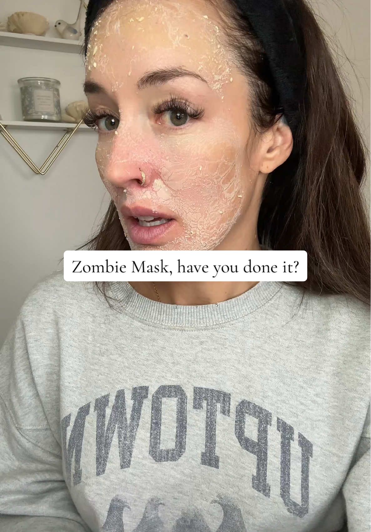 This mask might be the most wild one I’ve tried off Tik Tok Shop! This is the zombie mask!  It’s actually pretty cool because it gives you a snapshot of the overall health of your skin & really the skincare your using! Think of it as your skin’s report card! Where are you lacking elasticity & where are you the most dehydrated and prone to wrinkles!? Find out with this mask!  #zombiemask #kbeauty #skincare #tiktokshopblackfriday #tiktokshopcybermonday 