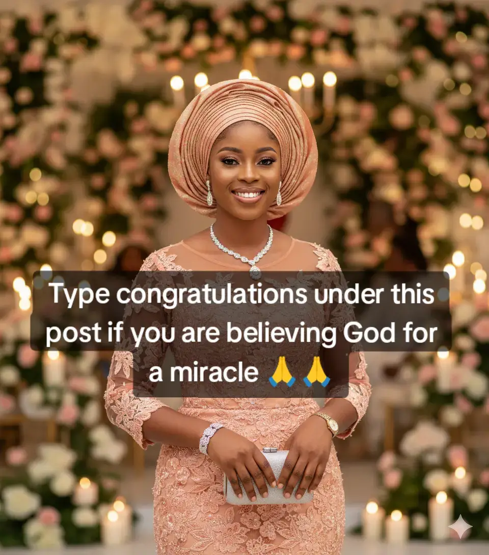 Type congratulations under this post if you're believing God for a miracle. #fypp #viralvideos #christaintiktok #creatorsearchinsights 