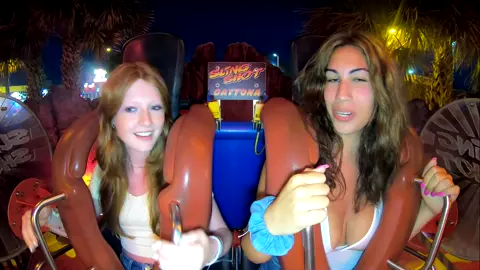 Part 9 | Crazy slingshot ride #fyp #slingshot #trending #teamwork