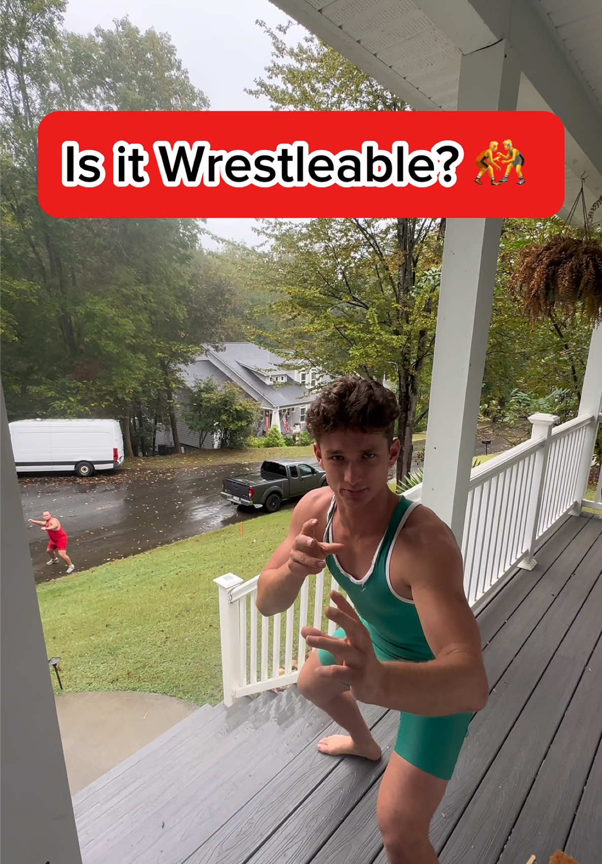 Is this  the new Jurassic World? 🦖 🤼 #funny #comedyskit #wrestler #sports #jurassicworld @JakeAjemian30 @Speed 