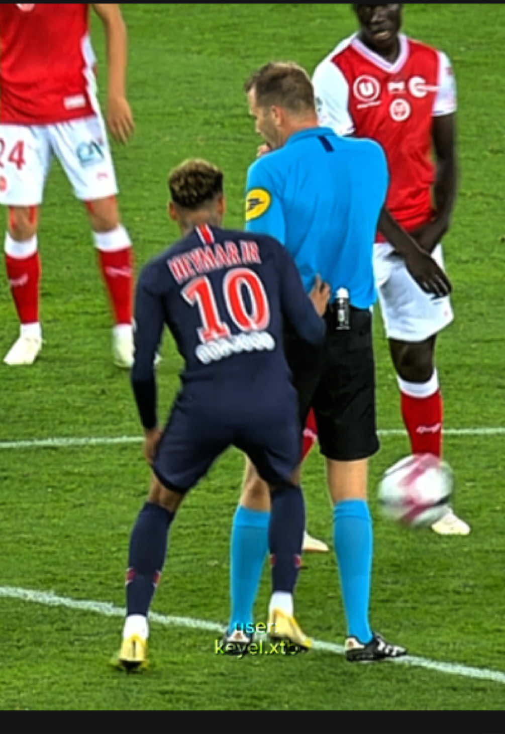 Neymar vs Reims 18-19 #neymar #njr #liberaltiktok #skillsfootball 