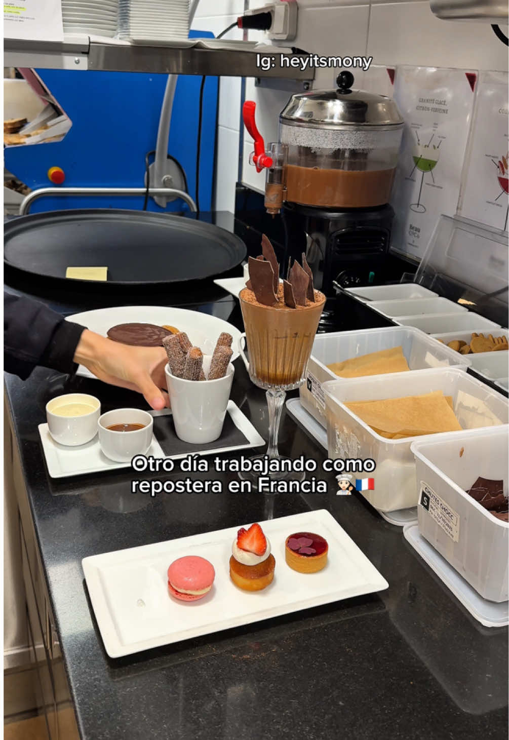 Hoy nos despedimos de estos postres 😢🍰👋🏻 #monicatorres #reposteria #reposteriafrancesa #Vlog #pastry 