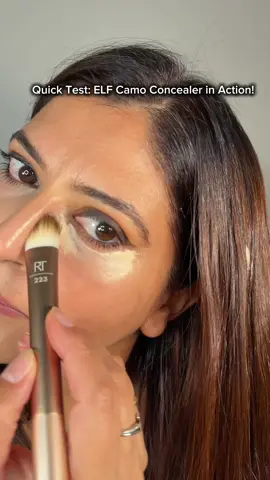 Testing the ELF 16HR Camo Concealer -a true full-coverage formula that promises long wear and a flawless finish. This is my honest first impression and real-time application test. Let’s see if it lives up to the hype. #elfcosmetic #elfcamoconcealer #makeupreview #BeautyReview @elfcosmetics 