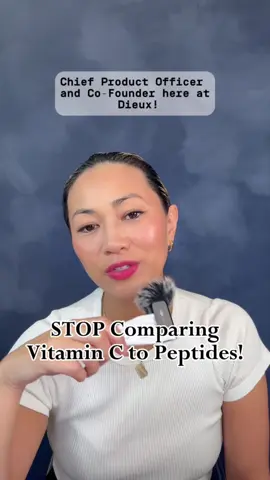 Peptides vs Vitamin C: which skincare ingredient should you choose? 🤔 While both ingredients can have incredible results, you really can’t compare them! Especially since dosage, efficacy and your specific skin all impact how an ingredient is going to perform! #peptideskincare #vitamincserum #skincareingredients #skincaretips 