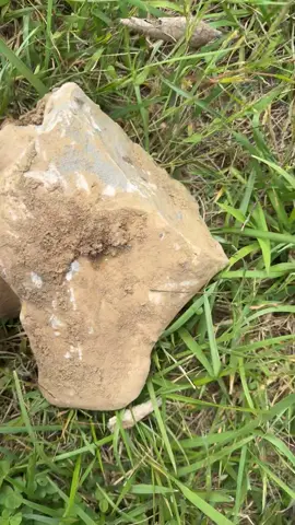 I know I can’t be the only one that picks up cool rocks they find when working. Boss hates it because I’ll put them in the equipmemt and leave them there. #rocksoftiktok #fyp #excavation 