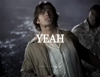 E pensar que nessa cena nem teve atuação #samwinchester #deanwinchester #supernatural #sobrenatural 