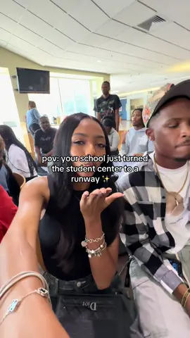 fashion week, but make it college edition ✨👗 #jacksonstateuniversity #jsu #jsuhomecoming #hbcu #hbcufashionshow 