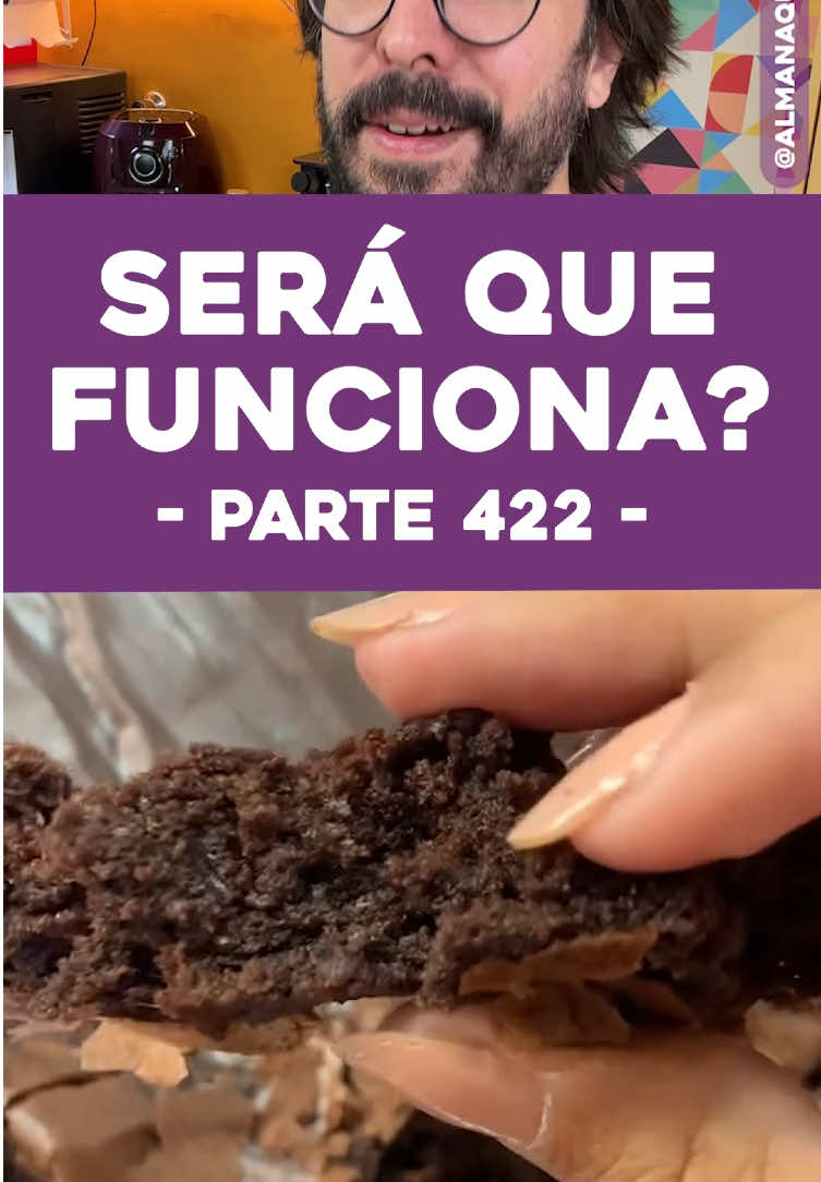 TESTE: Brownie “casca de folha” (niver 15 anos)