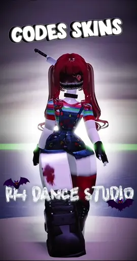 OUFITS VER. HALOWEEN PARA RH DANCE STUDIO✨🖤.               -COMPARTAN PARA QUE LOS PUEDAN USAR TOD@S✨🫶🏻.     -                                                         #oufitshalloween #codigos #rhdancestudio #halloweencustome #fyp 