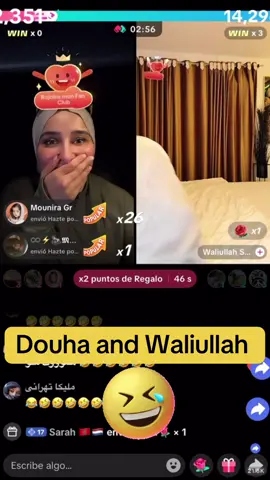 Friendships 🤣 @Douha laribii @Waliullah SAHIBZADA #douha #douhalaribi #douhalaribiii❤️ #douhalaribii #dudu 