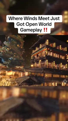 Where Winds Meet Just Got Open World Gameplay via IGN @Where Winds Meet @PlayStation #gaming #ps5 #xbox #wherewindsmeet #wherewindsmeetgameplay 