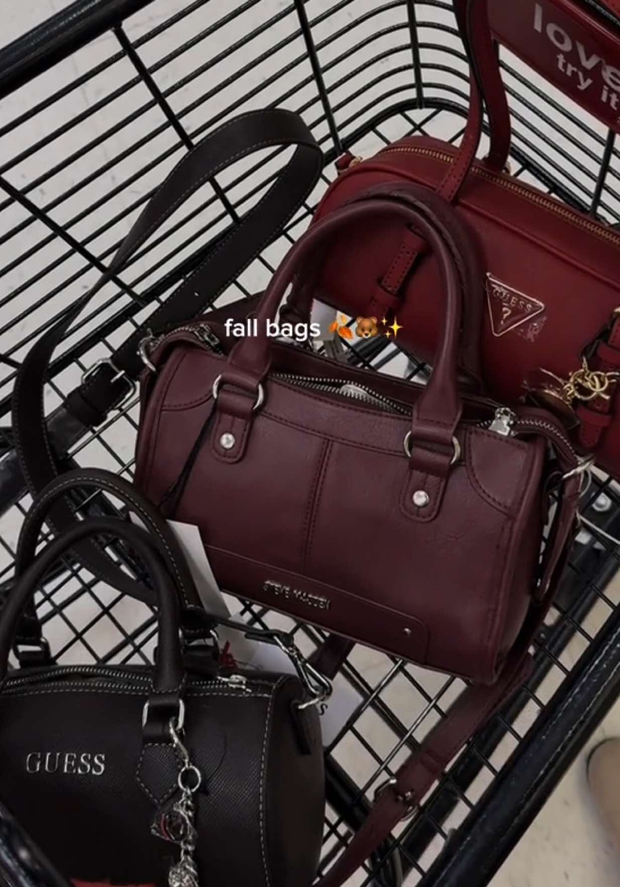 Tj maxx does it everytime for me 😍. I ended up getting 2/3 of them 👀 #tjmaxx #fallfashion #fallpurses #tjmaxxfinds 