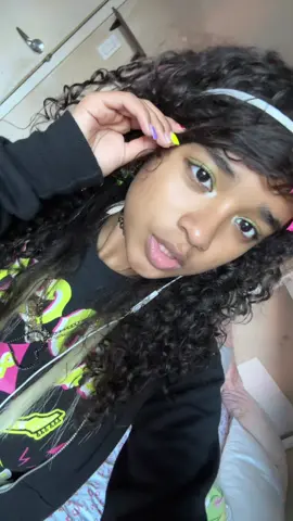 i tried smth new with my makeup, it DID NOT LAST🫩 #fyp #scenekid 