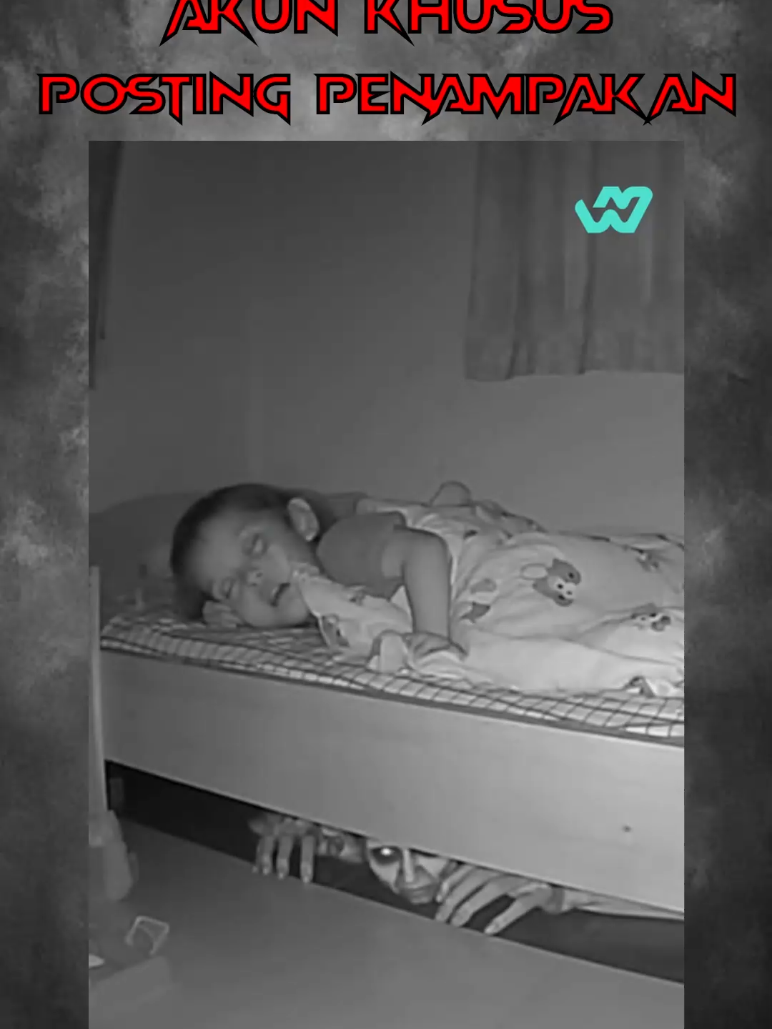 Di tengah malam.. Di kamar anak saya 😱 #viralvideo #horror #angker #serem #penampakan #fypage #fypシ゚ #viraltiktok #kontenhoror #fyppppppppppppppppppppppp