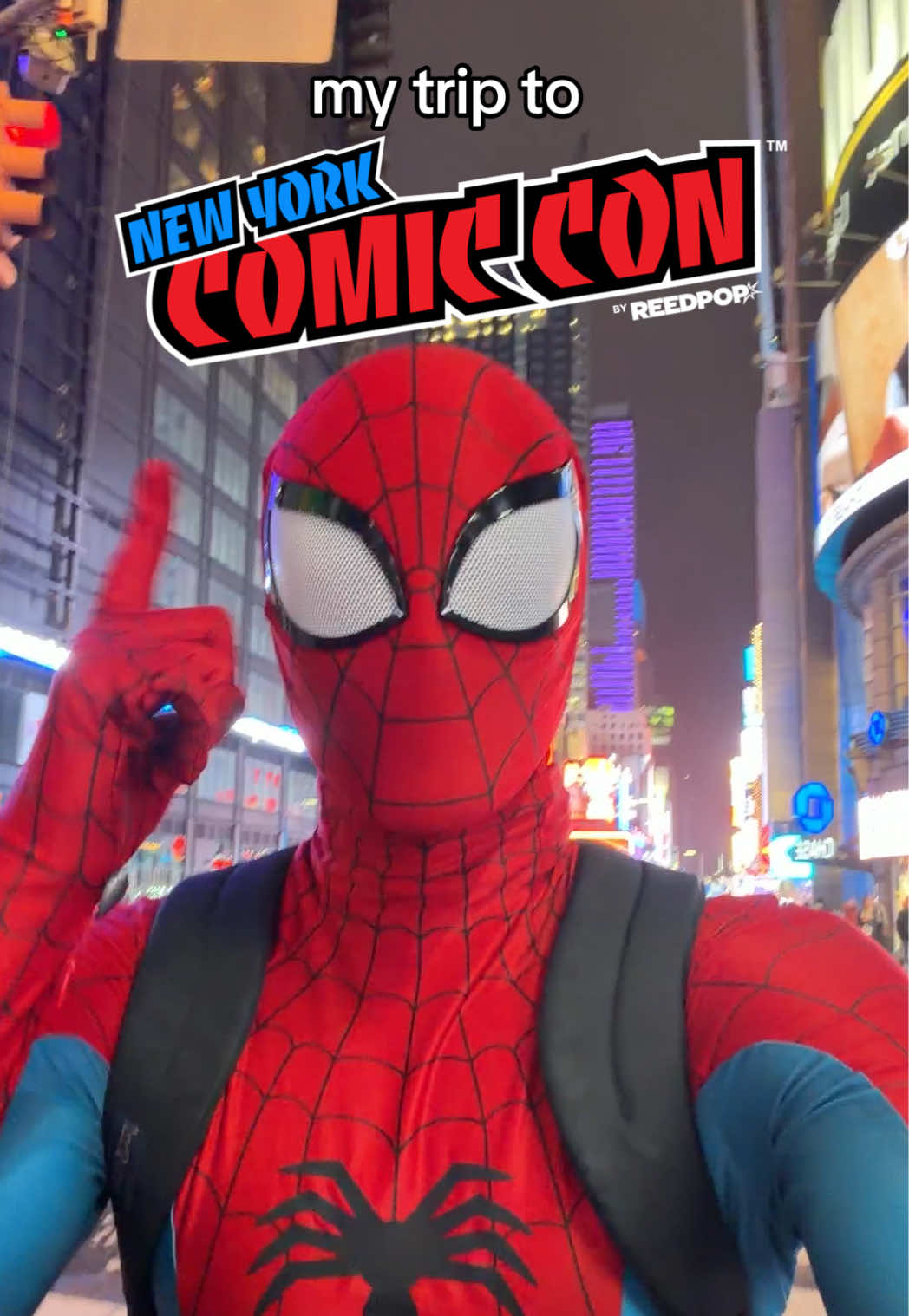 Some highlights of my trip to New York Comic Con! #nycc #spiderman #spidermancosplay #nyc #comiccon 