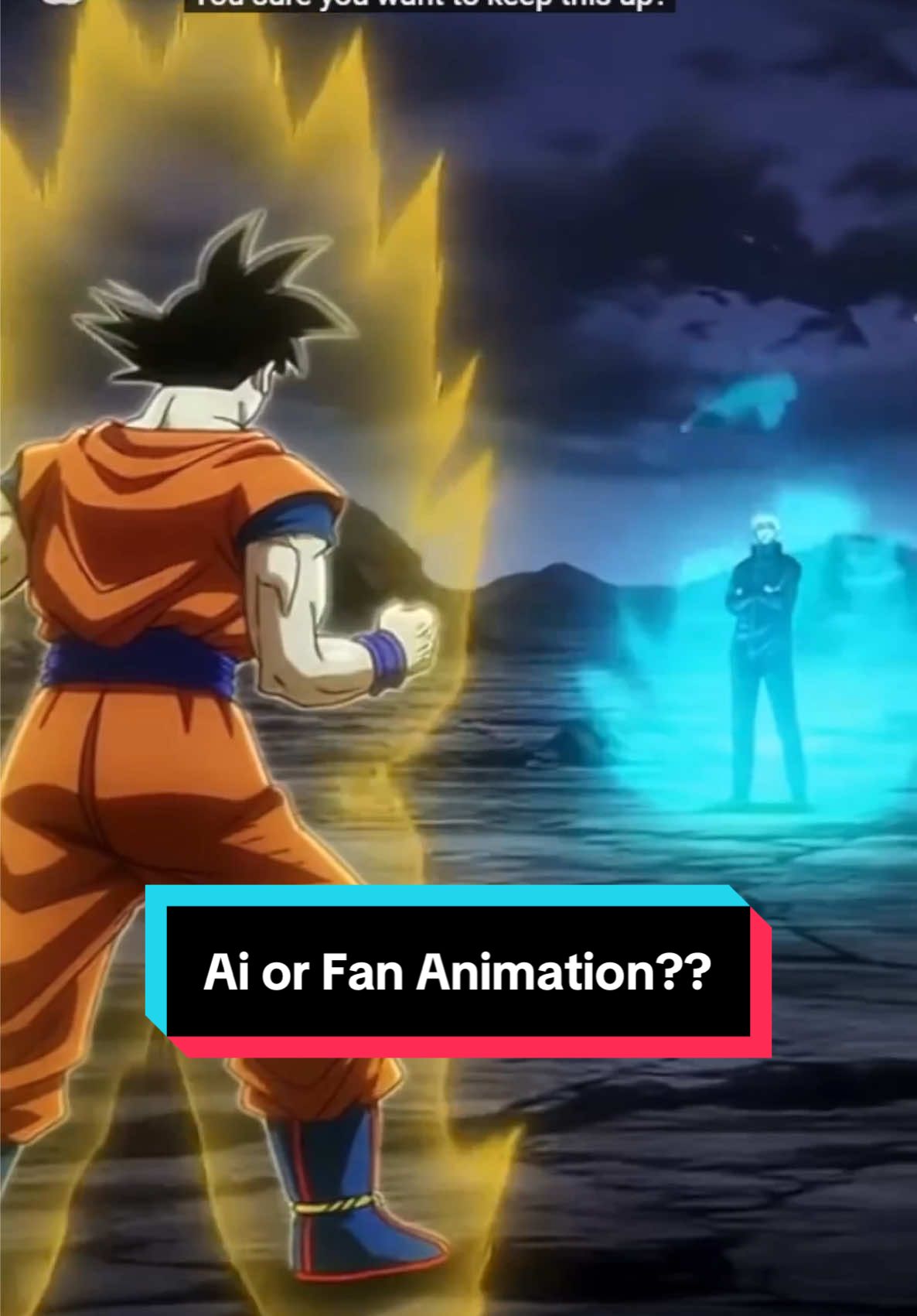 How Long Till We Get Full Ai Anime?? #aianimevideo #soraaianimations #aianimefights #gojovsgokuedit #dragonballai 