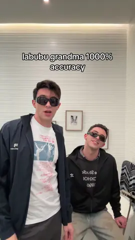 accurate because we’re her grandkids #grandmasoftiktok #labubu 