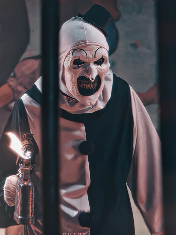 Terrifier é o filme de terror mais assustador ❓🔥💀| Terrifier Edit | Song: CRUELTY - Slowed | #terrifier #terrifier2 #arttheclownedit #horrormovie #edit 