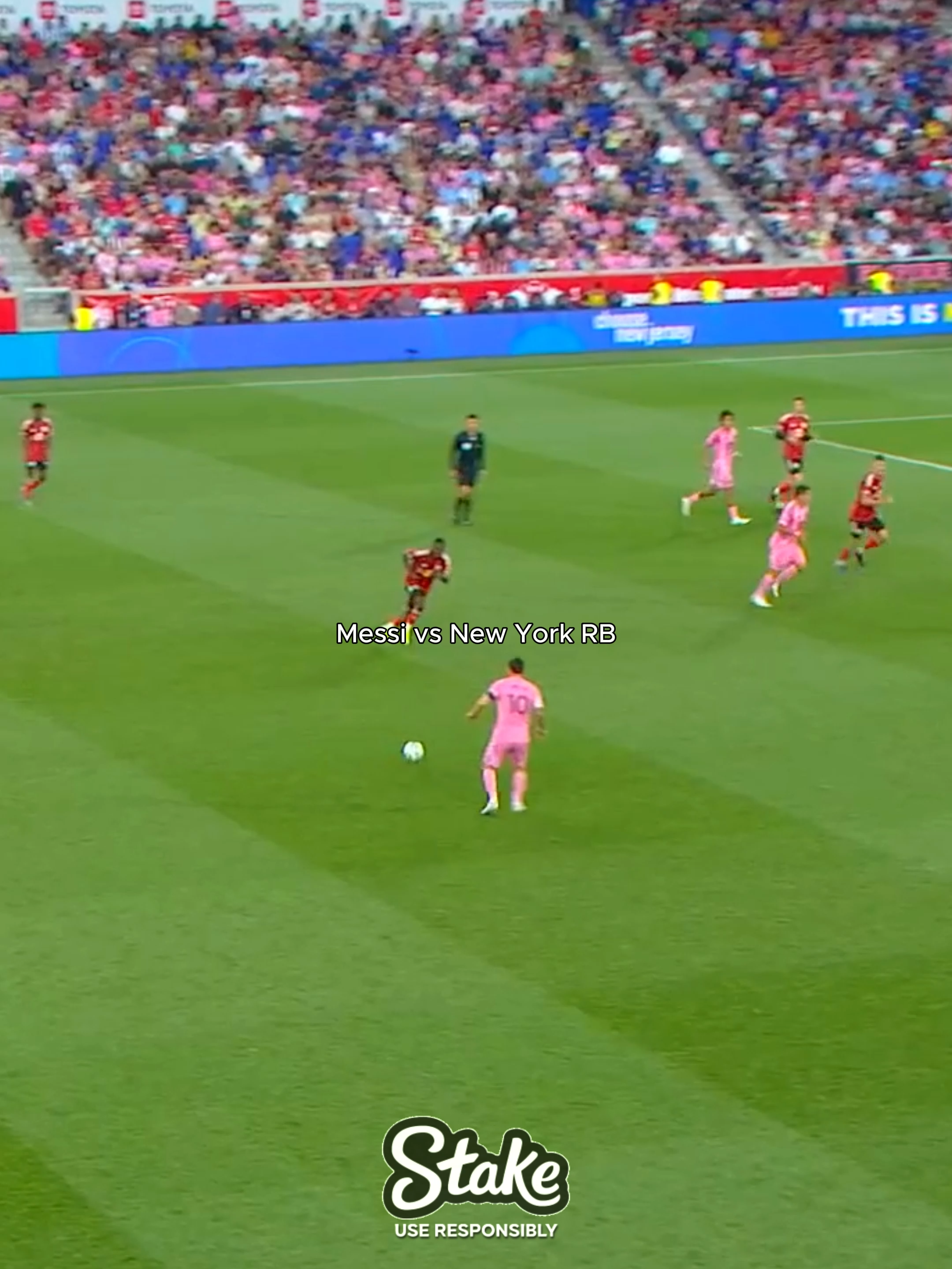 Lionel Messi vs New York RB☠️🔥 #messi #intermiami #newyork #football