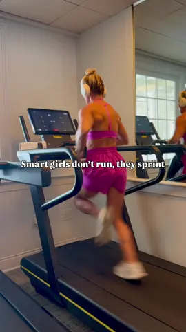Your cardio routine should be helping you create a lean, toned physique.  If it’s not, it’s because your cardio is ineffective and outdated. When you go from doing 45 min of steady state cardio to 15 minutes of sprints, you’ll get serious results. Getting “lean” means growing muscle and losing fat. Being toned means having enough muscle to be visible through healthy layers of body fat.  Muscle is MUCH MORE DENSE than fat. You don’t need to gain massive amounts of it to seriously change your physique!  If you actually want to look different, not just have the scale drop by a few pounds, MUSCLE is the solution. This means lifting weights and eating enough.  Eating enough means at least calorie maintenance with enough protein and carbohydrates - the specific quantities will be unique to you (bodyweight in grams of protein per day and carbs relative to your activity level).  Eating as little and as clean as possible isn’t the goal. It’s important to prioritize clean eating, but we still need proper calorie and macronutrient consumption.  Sprinting stimulates muscle growth via growth hormone, particularly in fast-twitch muscle fibers. Anaerobic cardio (like sprinting) affects the body differently than aerobic activity.  Cardio is catabolic, meaning it drives muscle breakdown ESPECIALLY in sessions lasting longer than 60 minutes.  Additionally, aerobic cardio like running calories during the activity but has a lesser effect on resting metabolic rate (RMR) post-exercise. While aerobic activity benefits the heart and lungs, it has limited impact on increasing bone density. This means sessions should be limited each week to get cardiovascular benefits only - not using it as a tool for body recomposition.  The way to change your body for good (without dieting 24/7): 💎lifting challenging weights in all rep ranges  💎sprinting 1-3x per week  💎having a daily step goal  💎tracking your food so you get enough of all the macro and micronutrients you need  Head to my bio to download my app (no purchase necessary) and get matched with your perfect program now including custom macros, calorie goals and easy-to-make matching recipes 🥳 #strongbysarah #sprinting #sprints #sprinter 