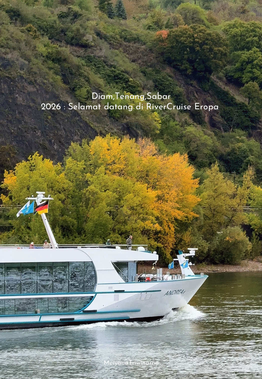 EuropeanRiverCruises 2026 akan datang | 107 hari ⚜️⚓️ #rivercruises #europeanrivercruises #cruiseship #inforivercruise #kapalpesiar 