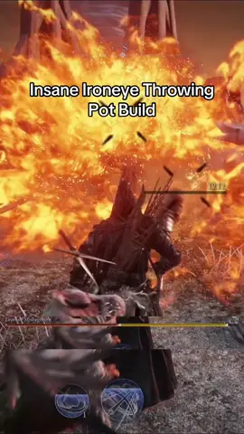 Back in the lab today we cranked up the heat with a fire pit ironeye that was actually one of the best builds I have played in terms of damage output. However it obviously has some shortcomings, mainly you run out of fire pots during the nightlord fight which is pretty brutal. But other than that this build is super fun and has some crazy potential with the right talismans. #fypシ #eldenring #nightreign #gaming #build 