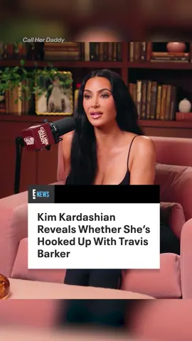 Kim Kardashian is putting those Travis Barker romance rumors to bed. Link in bio for more from her interview with Alex Cooper. (🎥: Call Her Daddy) 